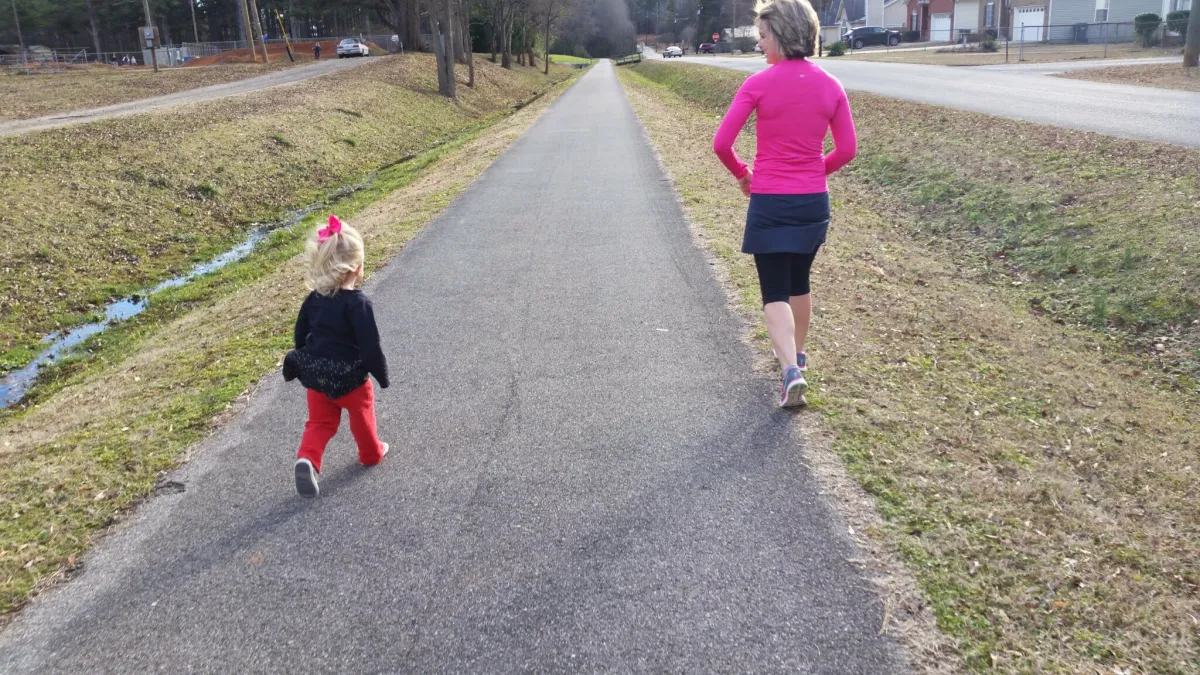Runner on the trail